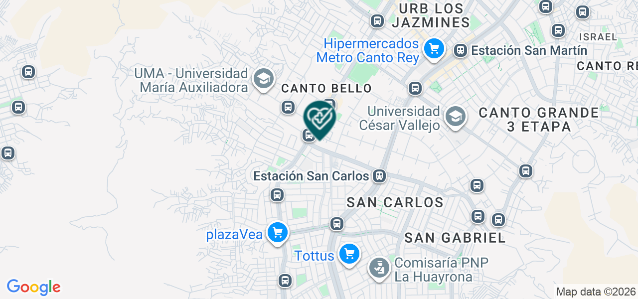 Mapa de Fernando Christian Lazo Huayhua