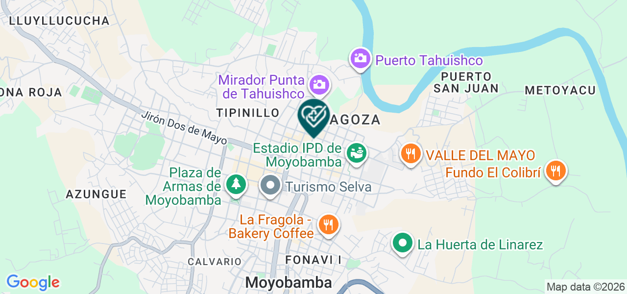 Mapa de Center Salud Mujer