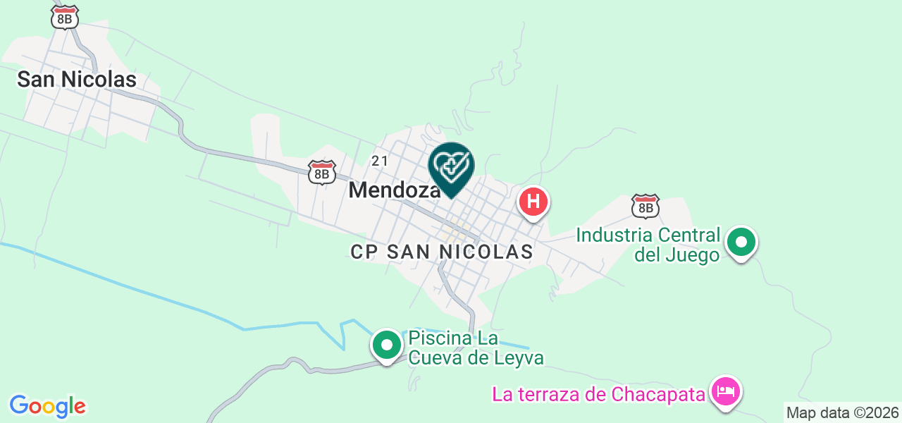 Mapa de Consultorio Odontológico Vita