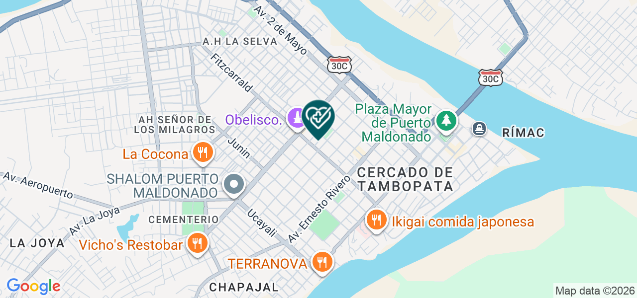 Mapa de Consultorio Dental " los Angeles