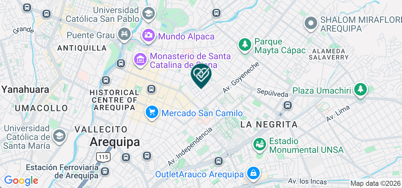 Mapa de Carlos Enrique Jimenez Orbegozo