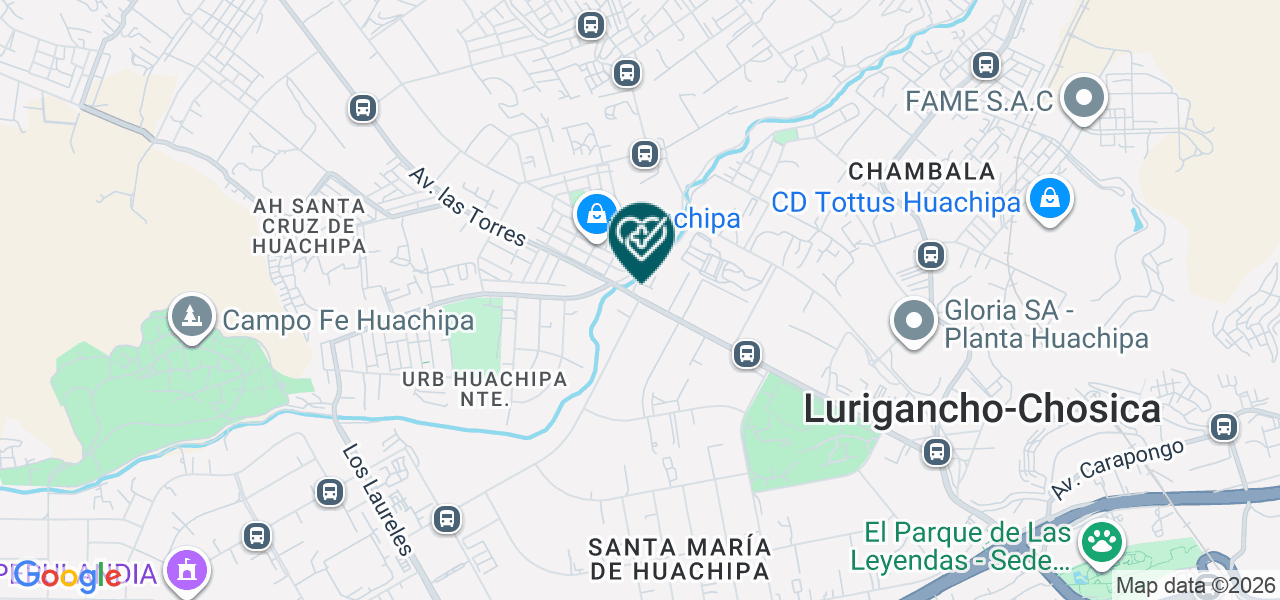 Mapa de Consultorio Odontologico Dentali