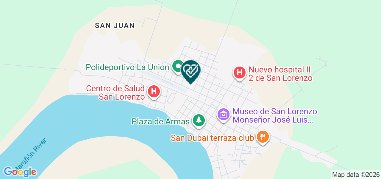 Mapa de Policlinico I-3 el Rey EIRL