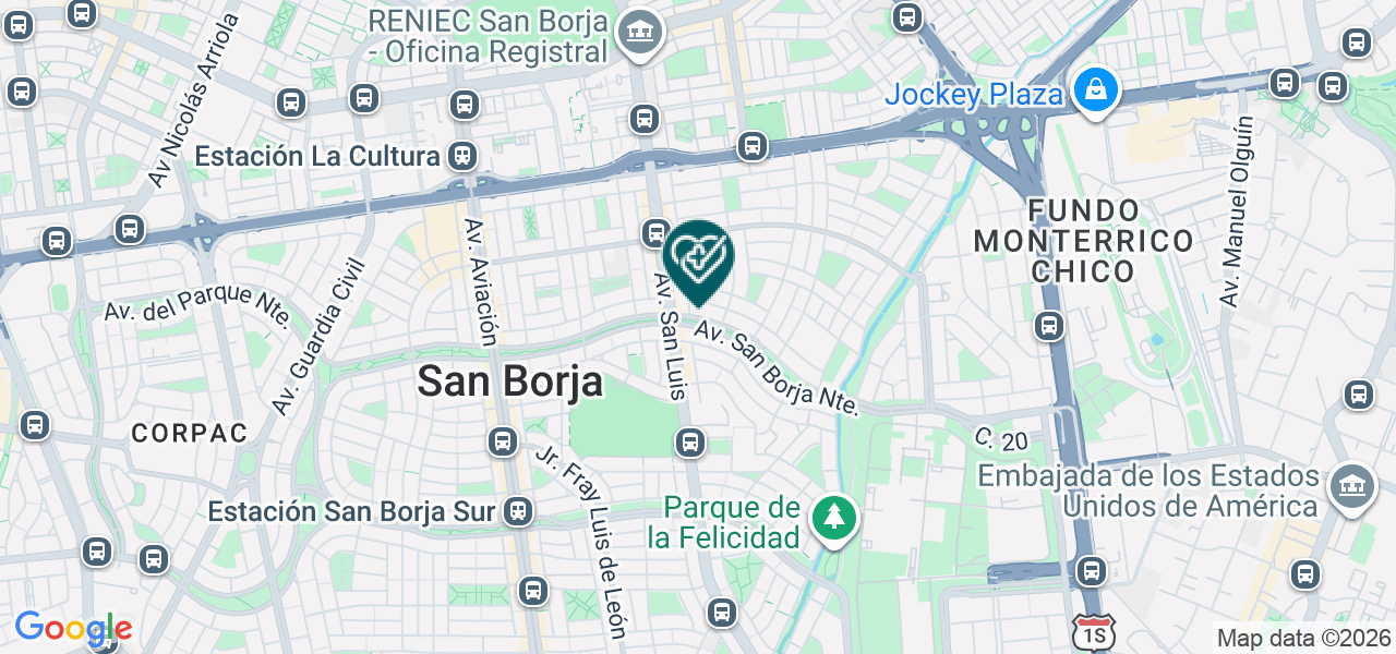 Mapa de Servicios Medicos y Afines San Francisco de Asis