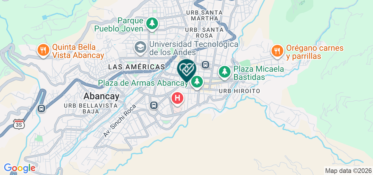 Mapa de Centro Diagnostico los Angeles