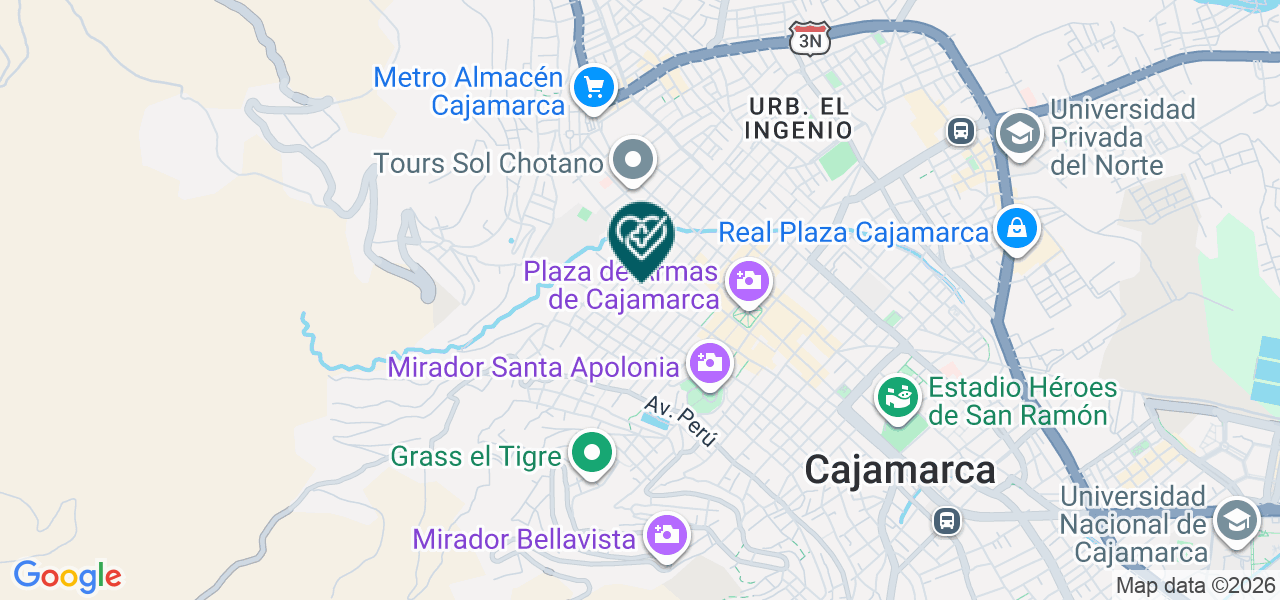 Mapa de Oral Center