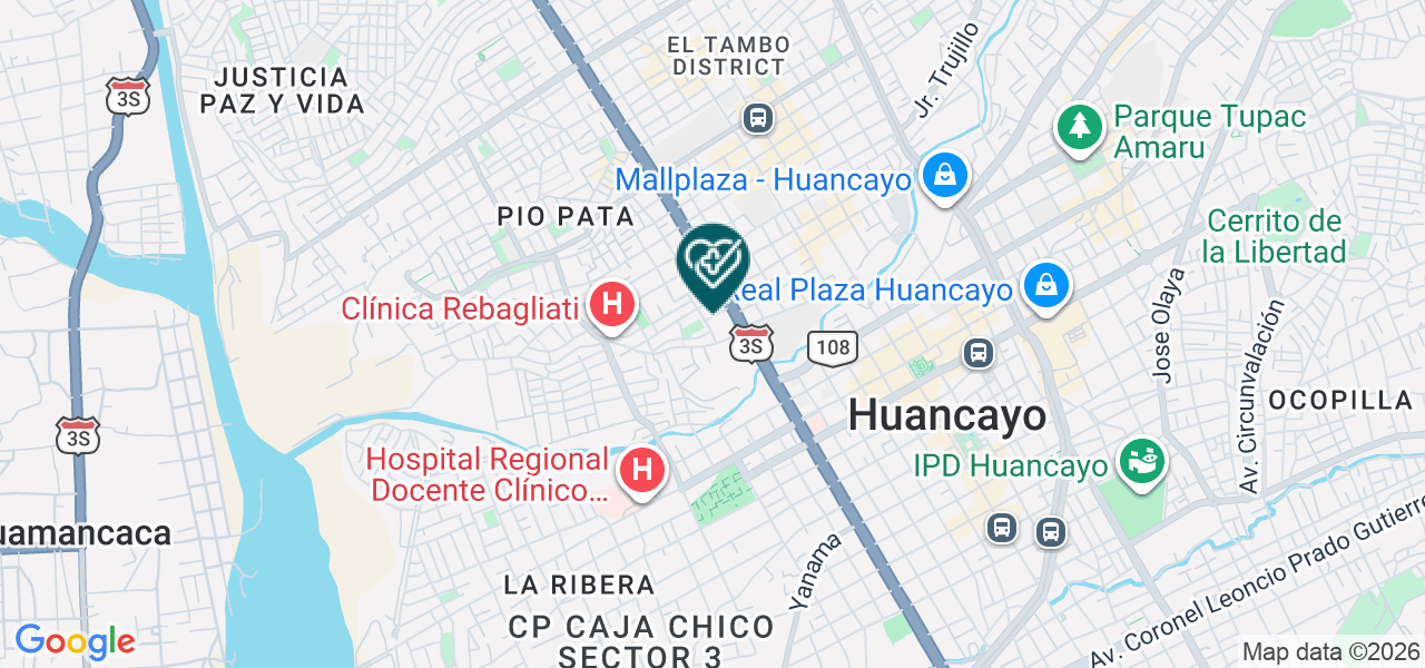 Mapa de Lapierre Especialistas en Salud