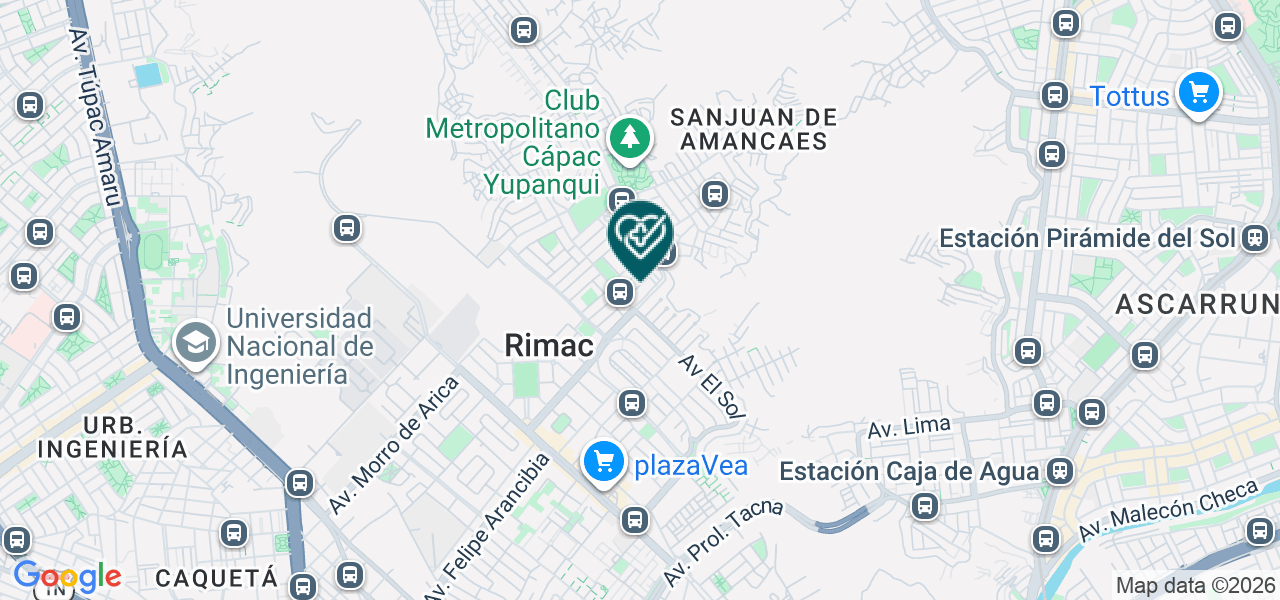 Mapa de Consultorio Odontologico