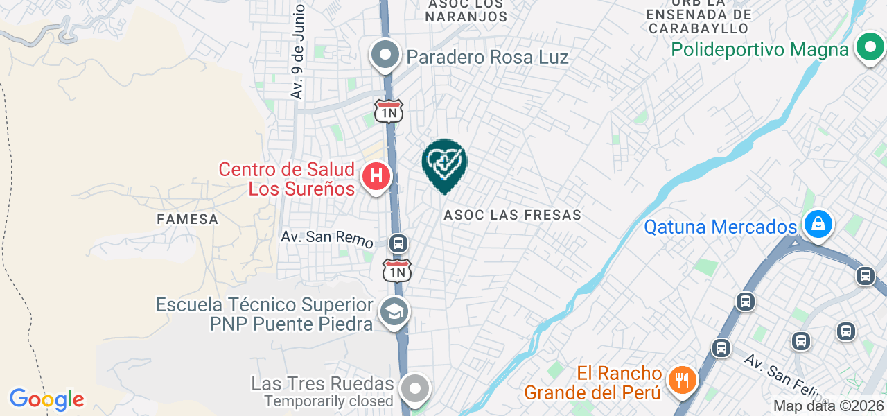 Mapa de Odontología Angulo