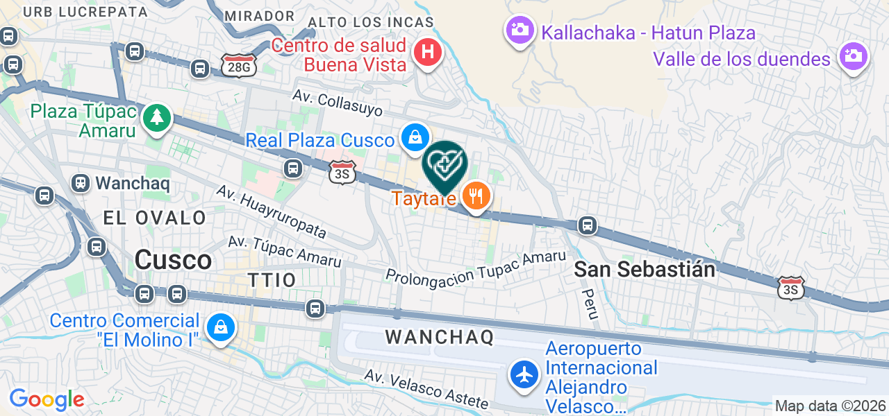 Mapa de Dentamor