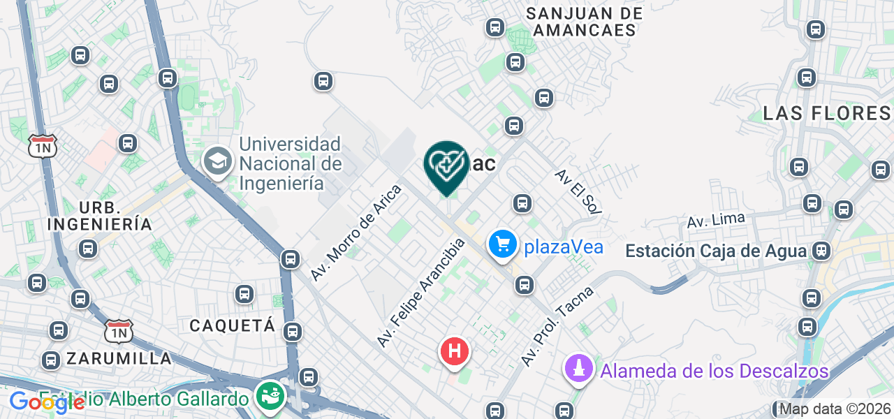 Mapa de Dental Lopez