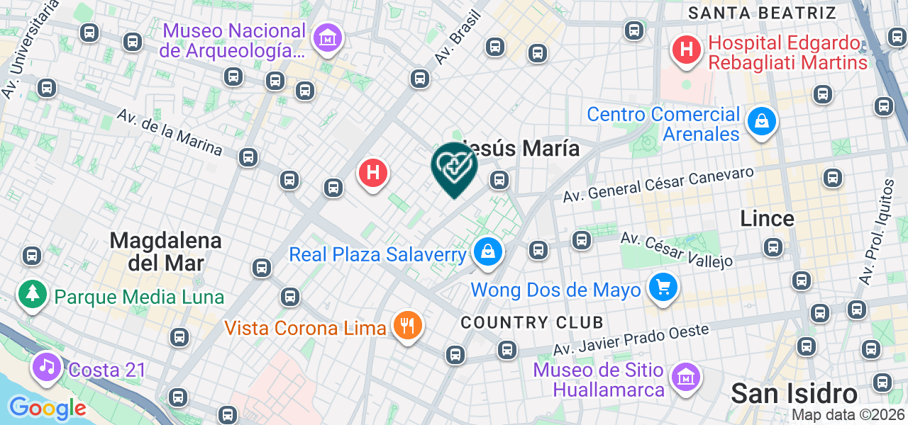 Mapa de Arinat S.A.C.