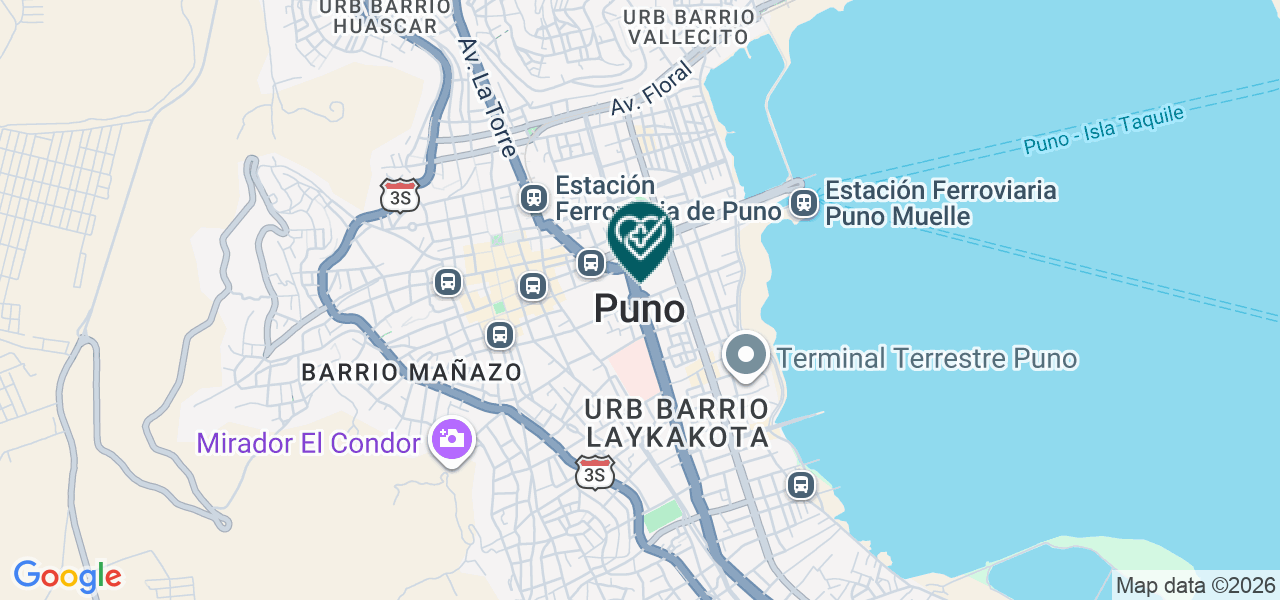 Mapa de Policlinico Oximedicsac