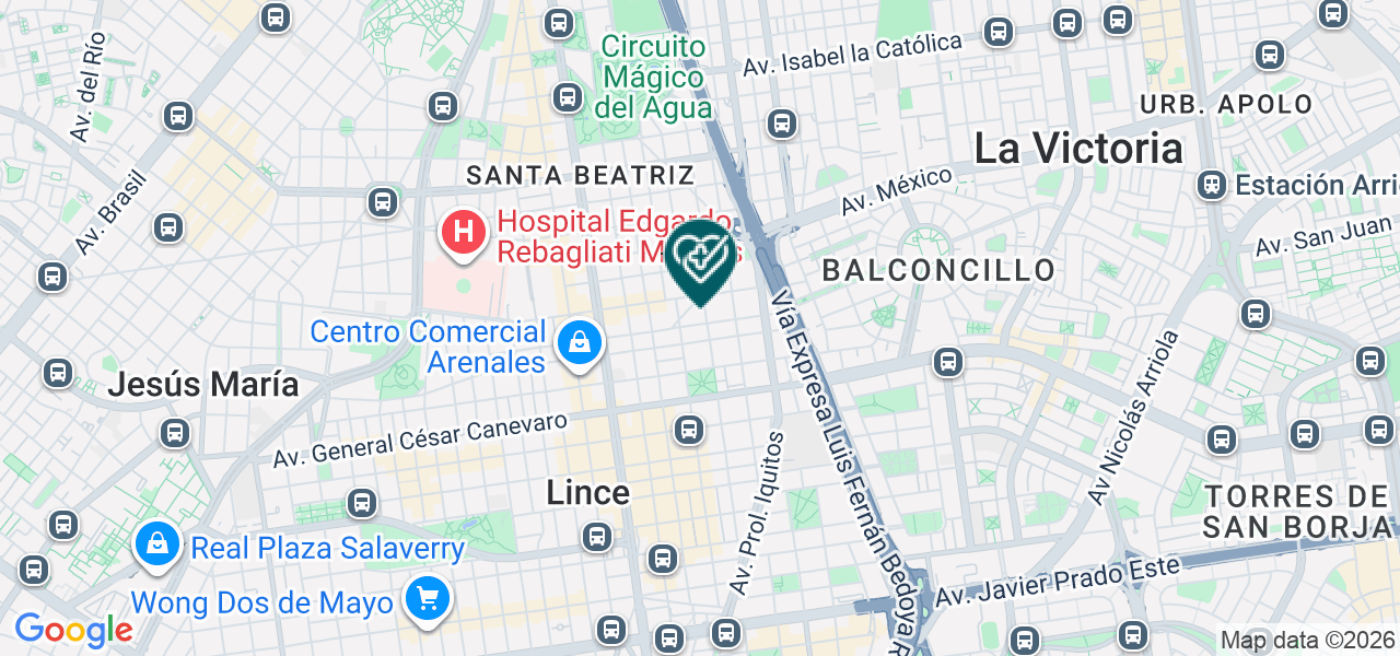 Mapa de Medicentral