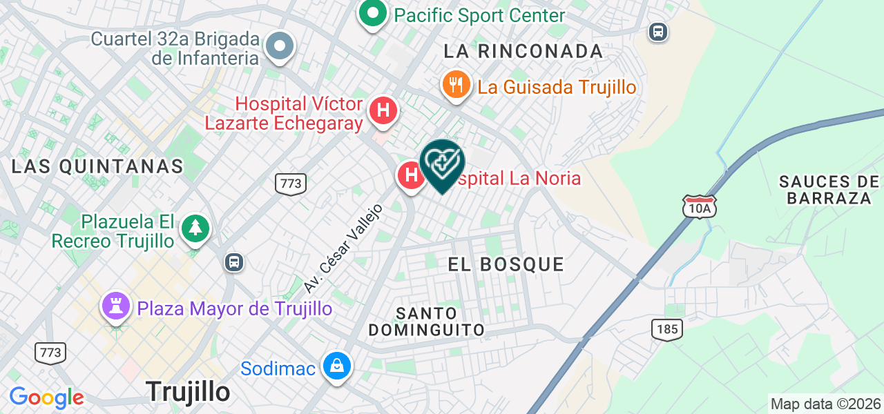 Mapa de Cristo Redentor