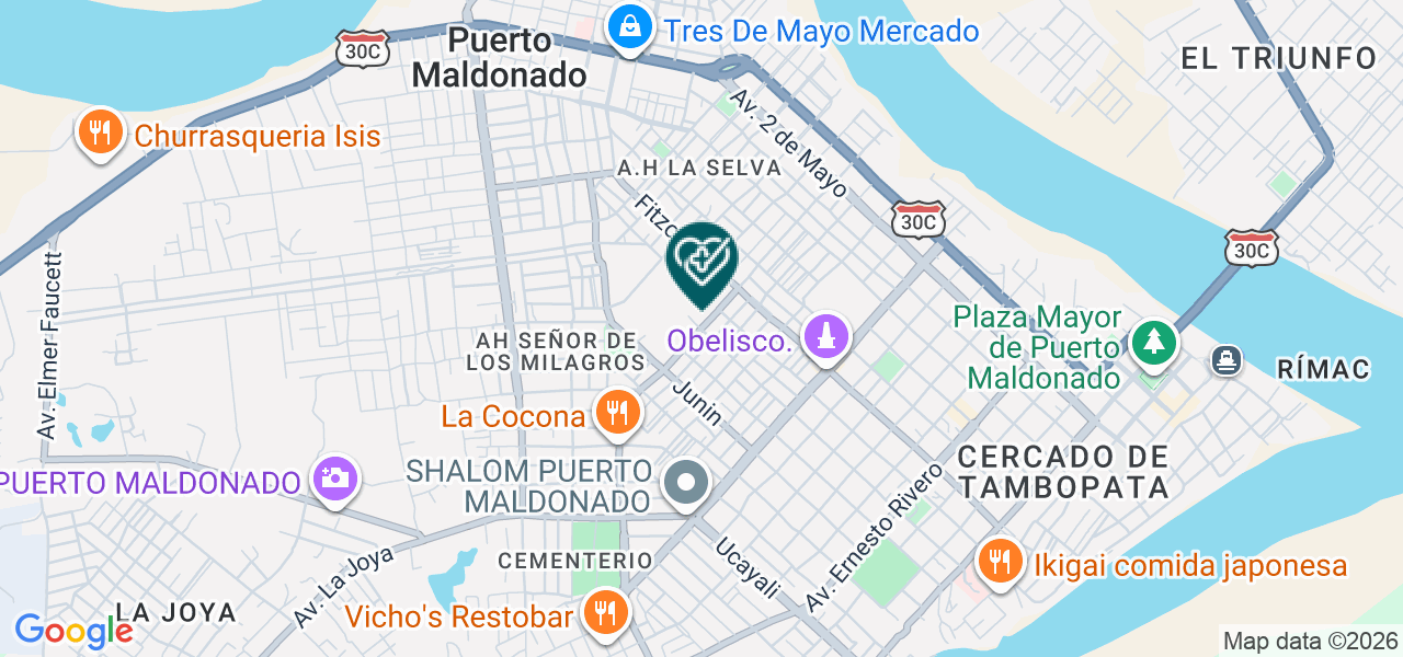 Mapa de Consultorio Odontologico Keyndental