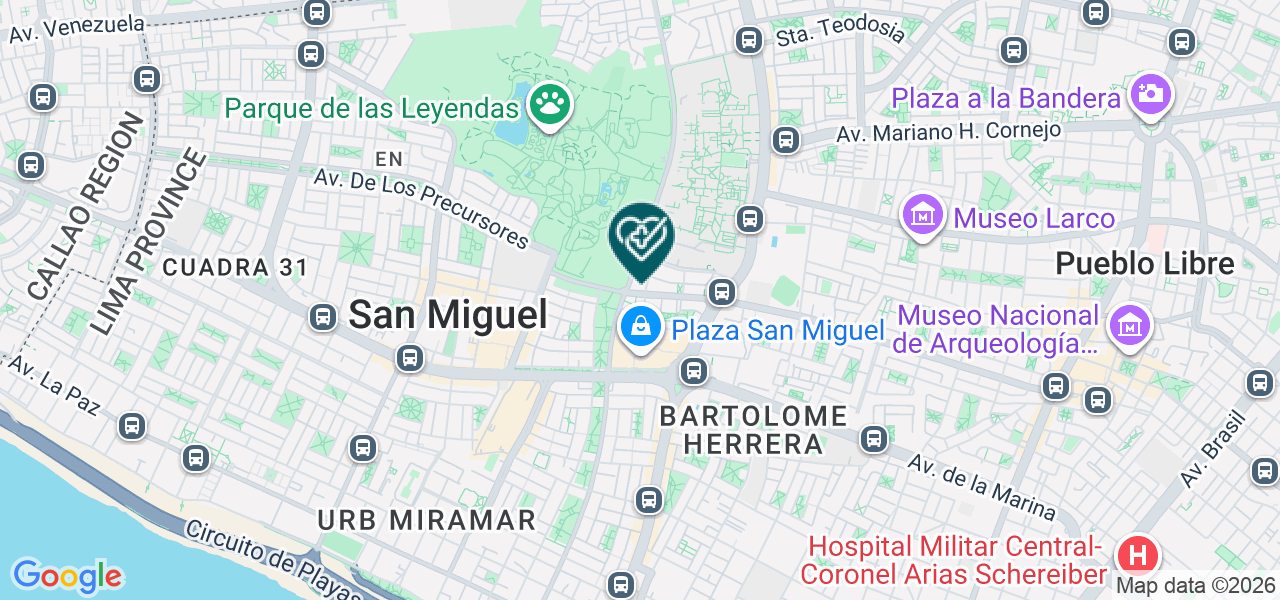 Mapa de Cediad