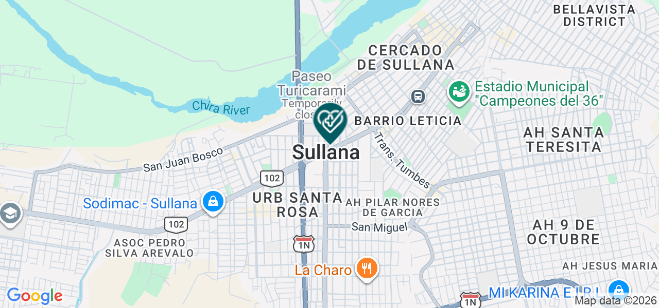 Mapa de Salud Ocupacional Inmaculada