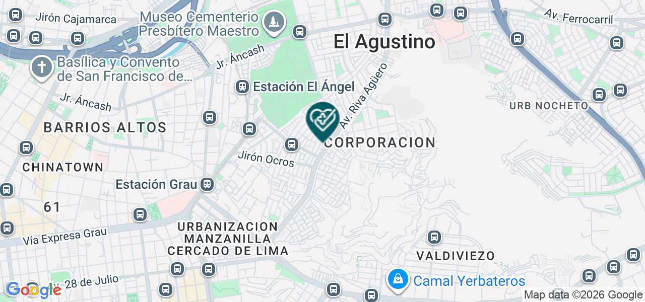 Mapa de Consultorio Medico - Psicologico y Odontologico "dr. Saldaña
