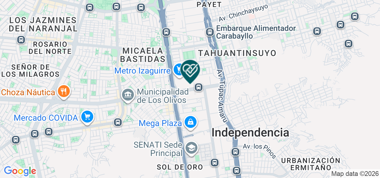 Mapa de Servicios Neurodiagnosticos
