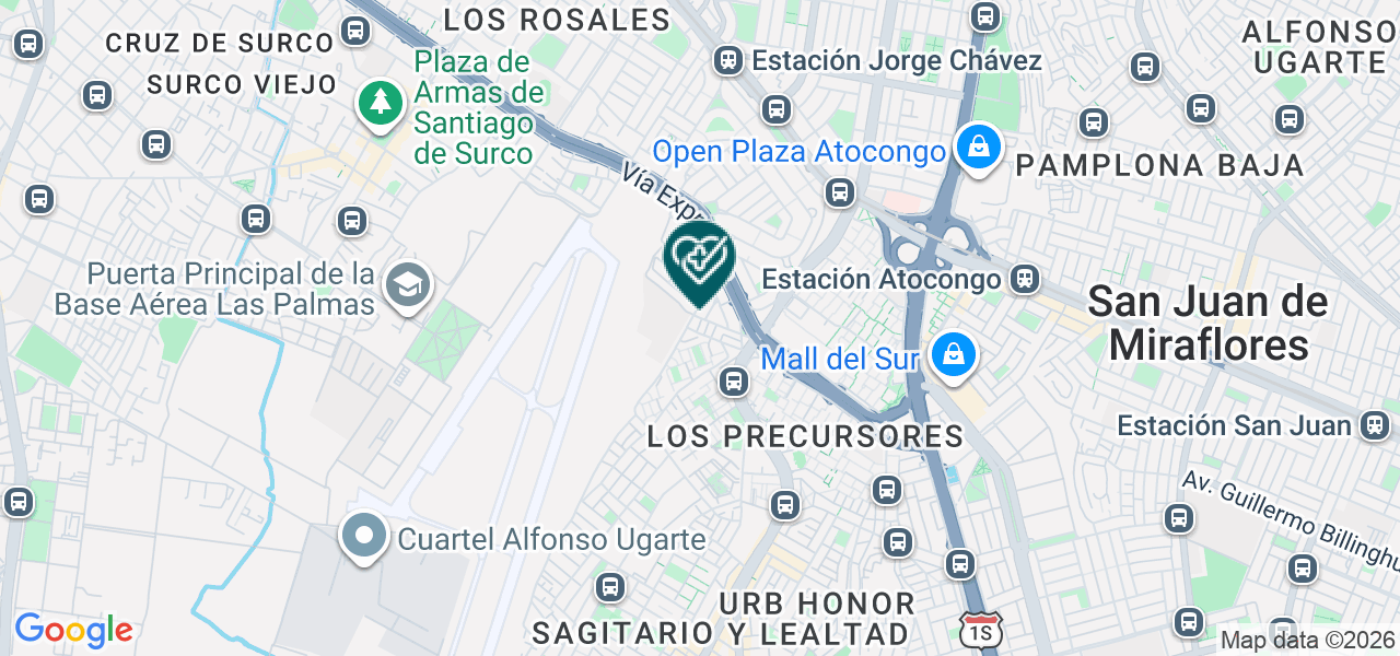 Mapa de Ecodent