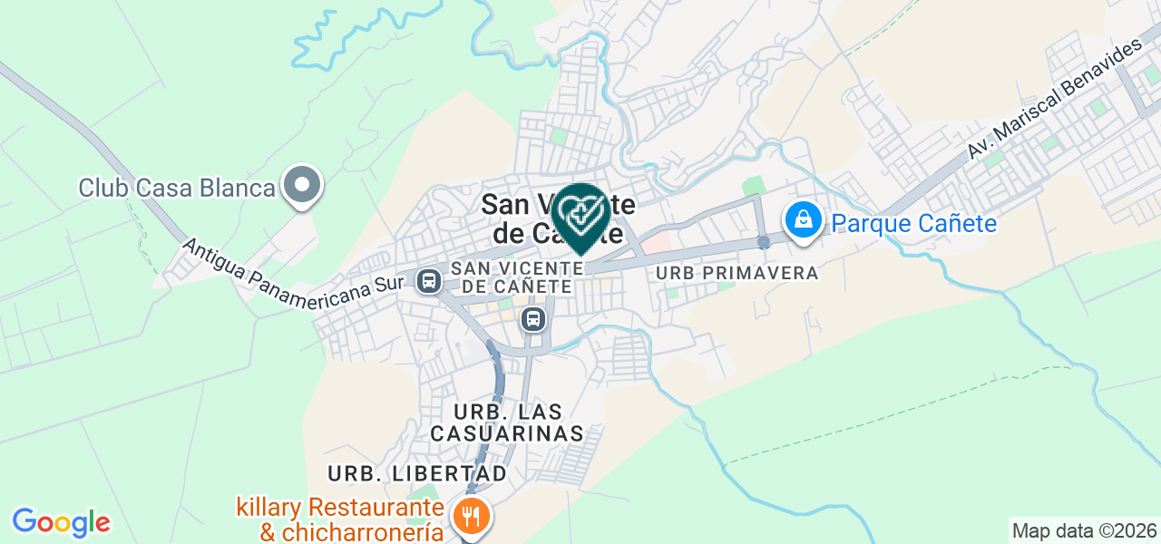 Mapa de Pachas Peña Melchor Carlos