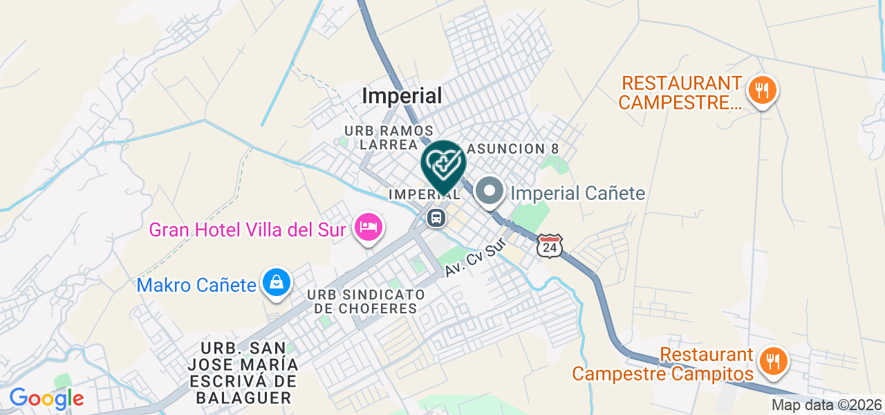 Mapa de Centro de Diagnostico San Josemaria EIRL