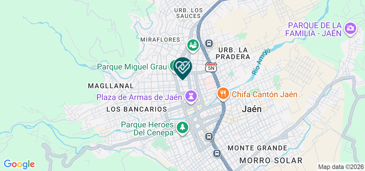 Mapa de Laboratorio Dental Linares