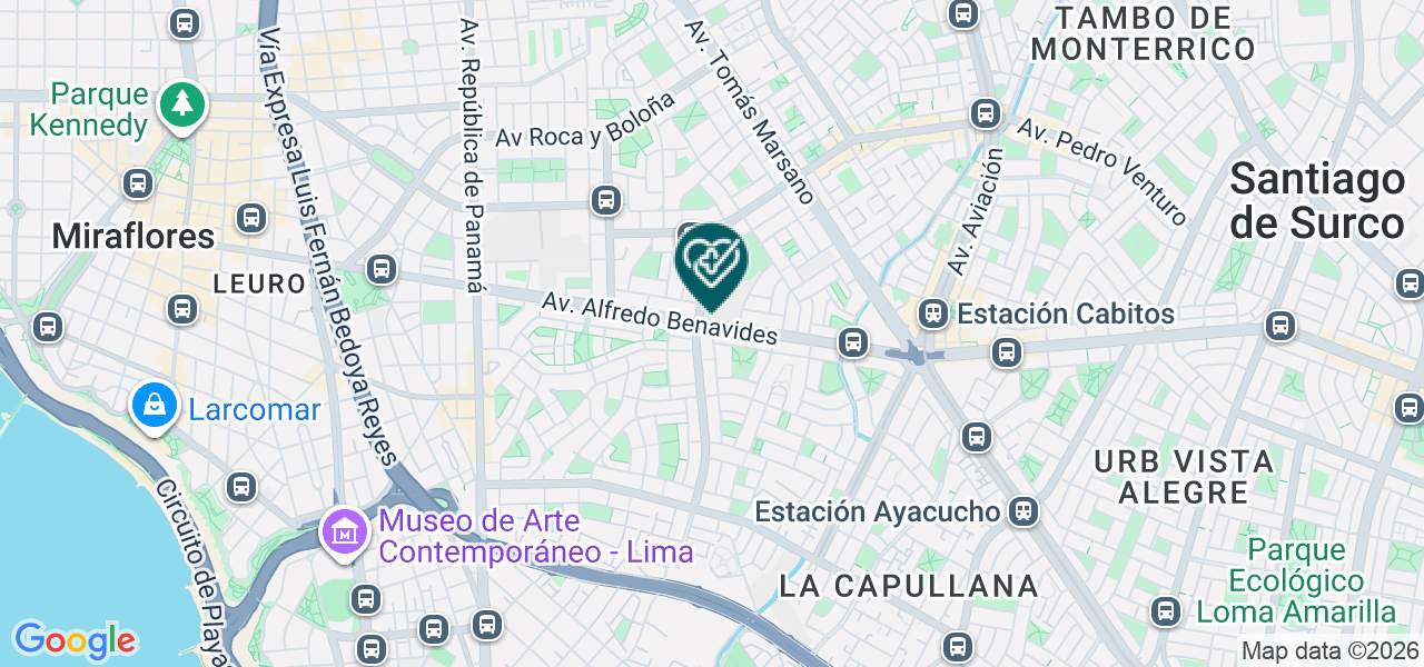 Mapa de Consultorio Dental