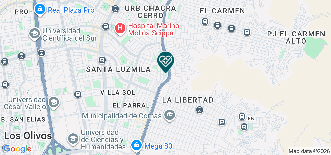 Mapa de Cesar Augusto Roldan Acuña