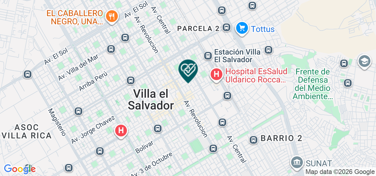 Mapa de San Luis Dent