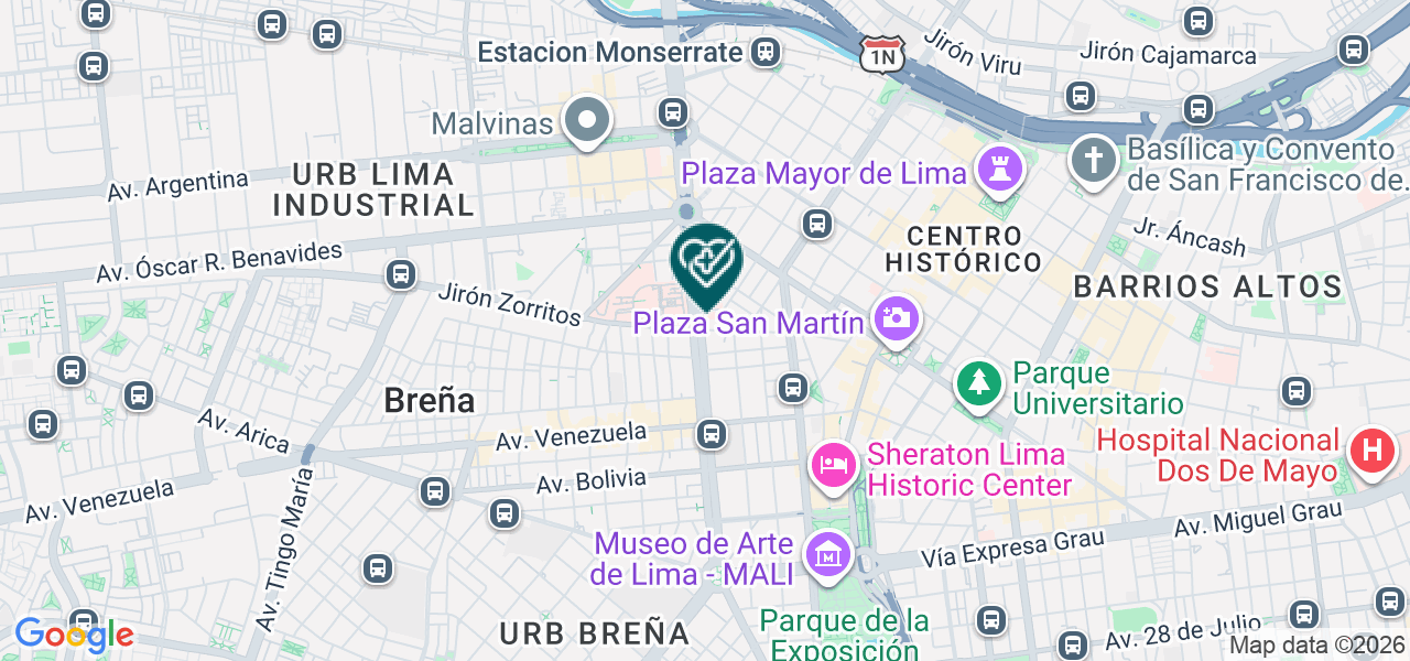 Mapa de Concebir