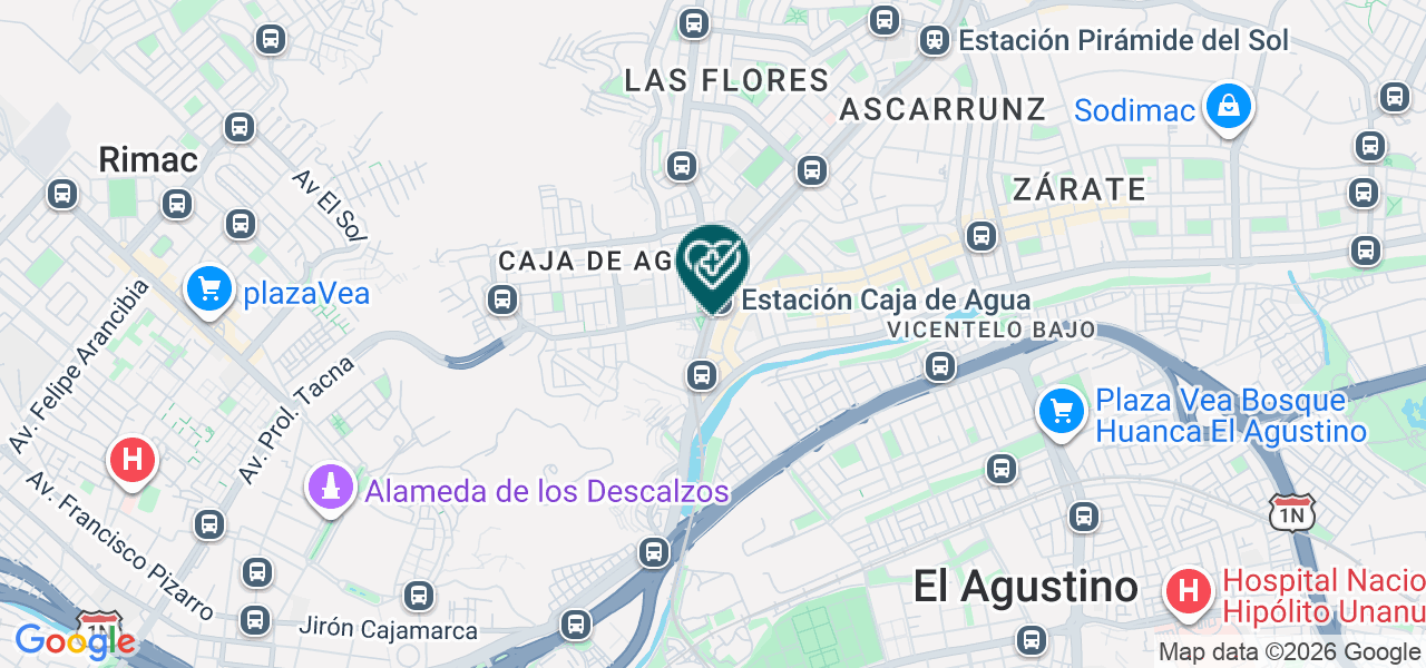 Mapa de Consultorio Dental Rodely
