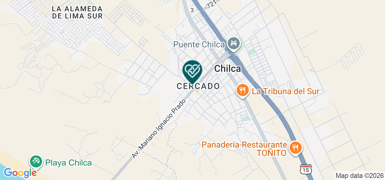 Mapa de Centro Medico Medichilca