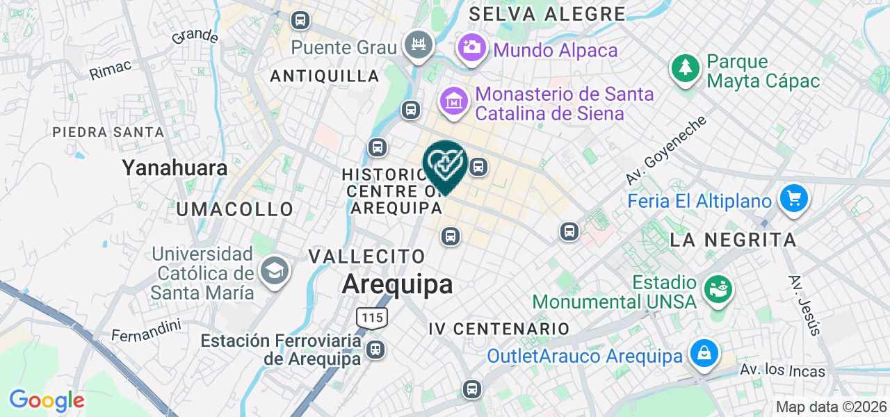 Mapa de Consultorio Dental "raton Perez