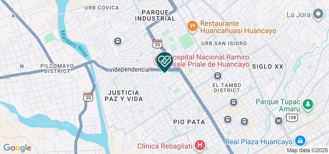 Mapa de Maria Milagrosa