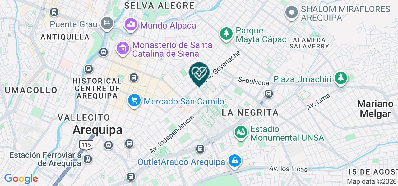 Mapa de Consultorio Odontologico