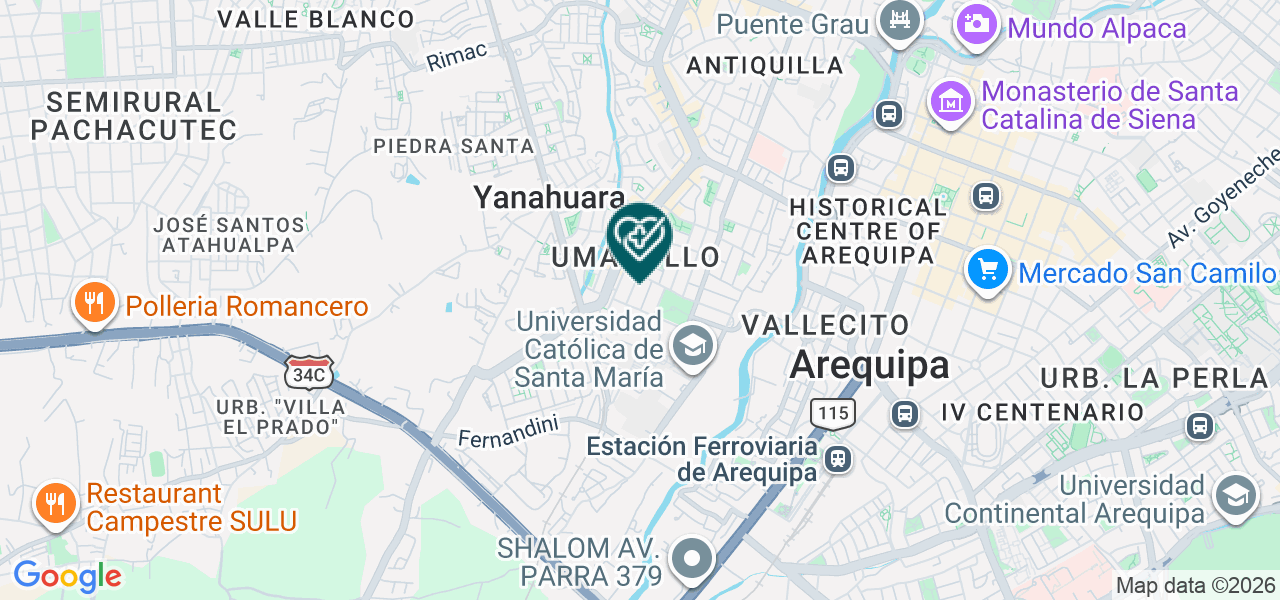 Mapa de Centro Odontologico Diseñando Sonrisas EIRL
