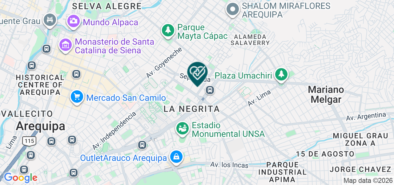 Mapa de Sonrisa Es Salud E.I.R.L.