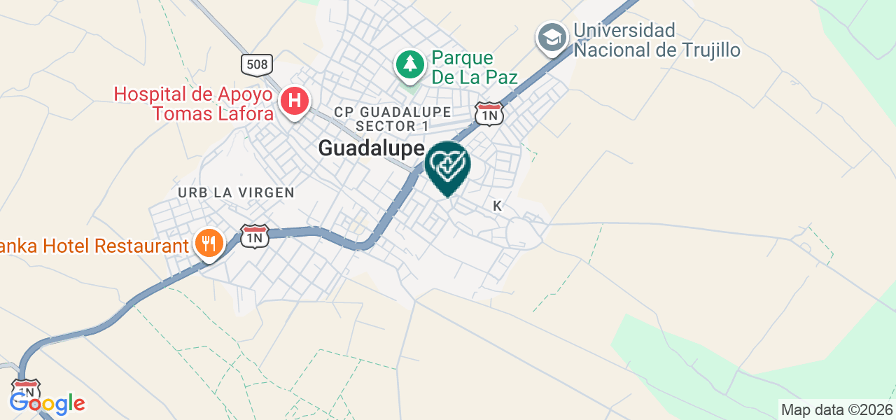 Mapa de Fortunata Ramirez Santiago
