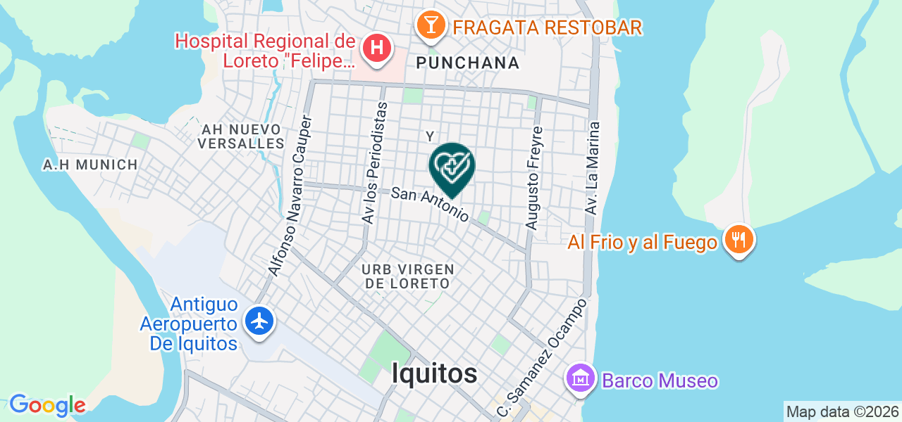 Mapa de Dento Corp S.A.C