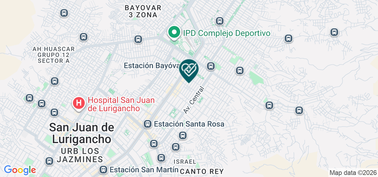 Mapa de Consultorio Dental el Pueblo