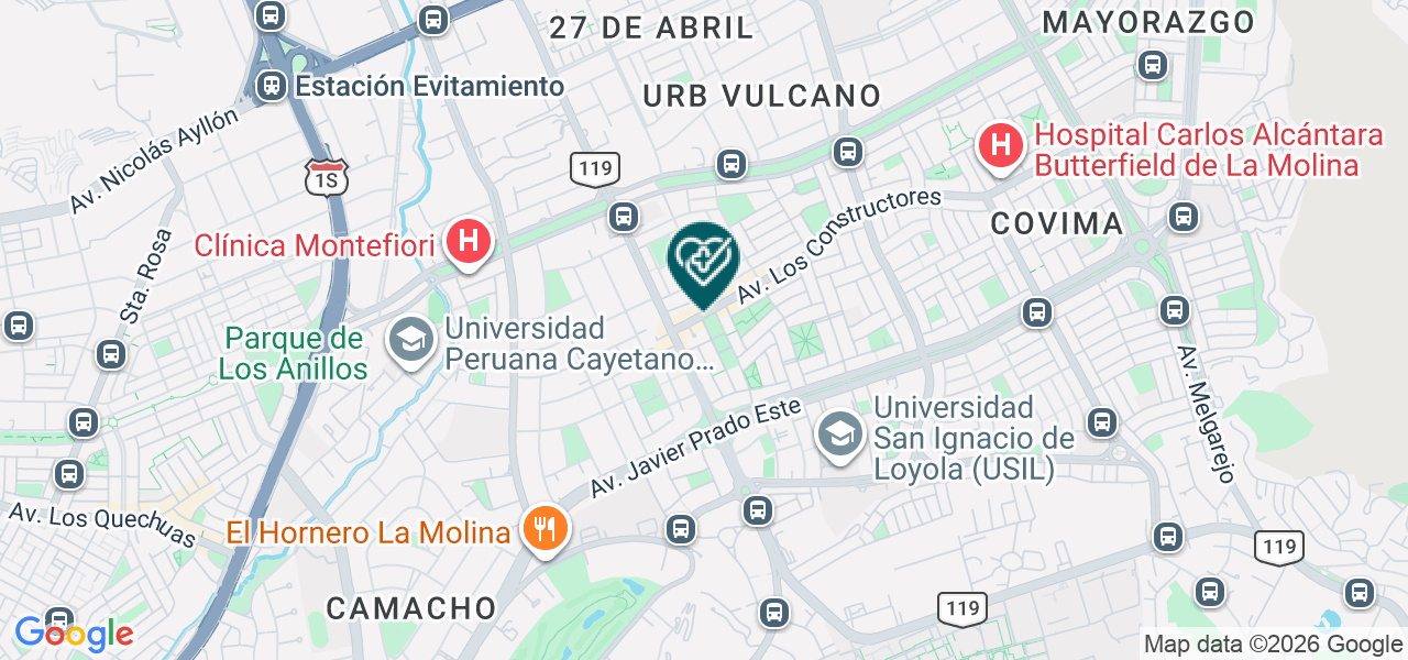 Mapa de Pardent SRL