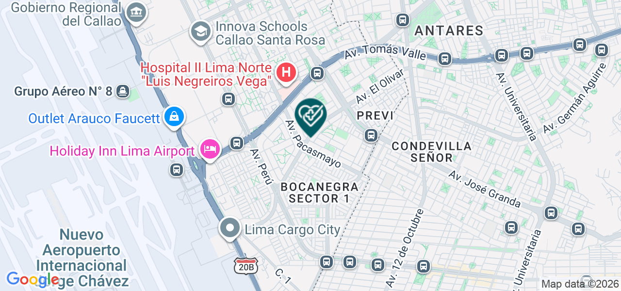 Mapa de Mirta Marleny de los Santos Guerrero