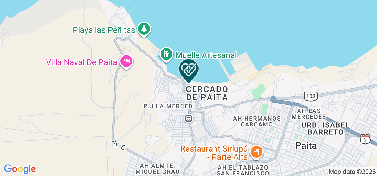 Mapa de Centro Dental Sonrisas S.A.C