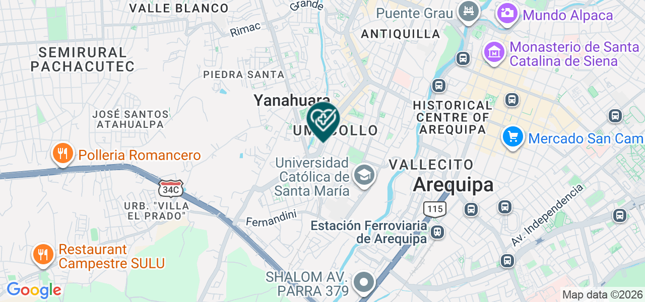 Mapa de Laser Sur Centro Odontologico