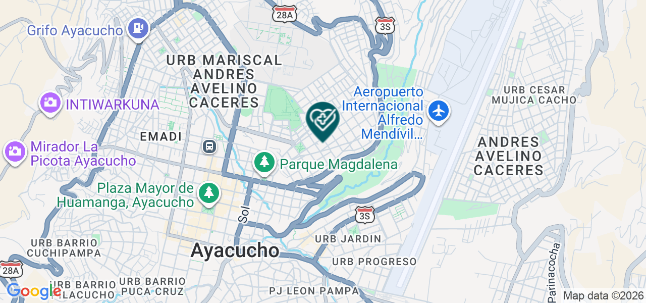 Mapa de Centro Medic San Miguel Arcangel Vilarch SAC.