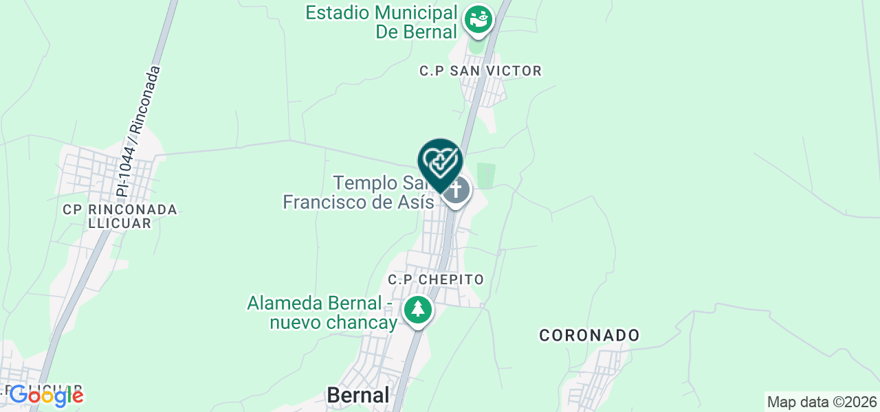 Mapa de Centro Odontologico Dr. Martinez