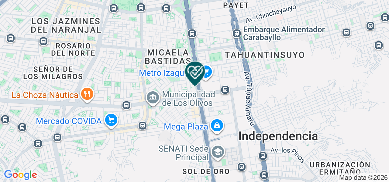 Mapa de Dr. Luis Quito