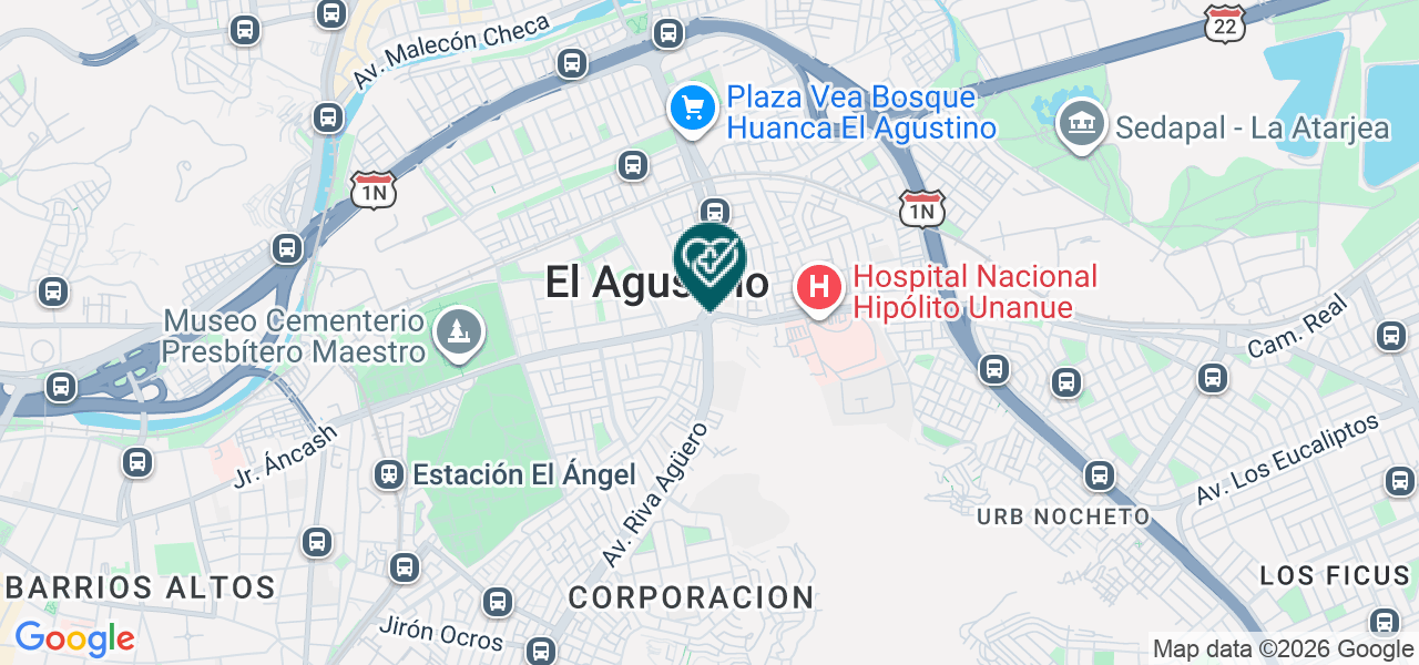 Mapa de Consultorio Dental Just Smile